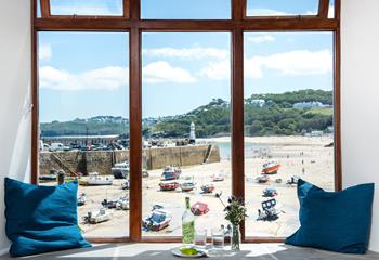 We could spend all day gazing at this idyllic view, a great spot for your morning cuppa.