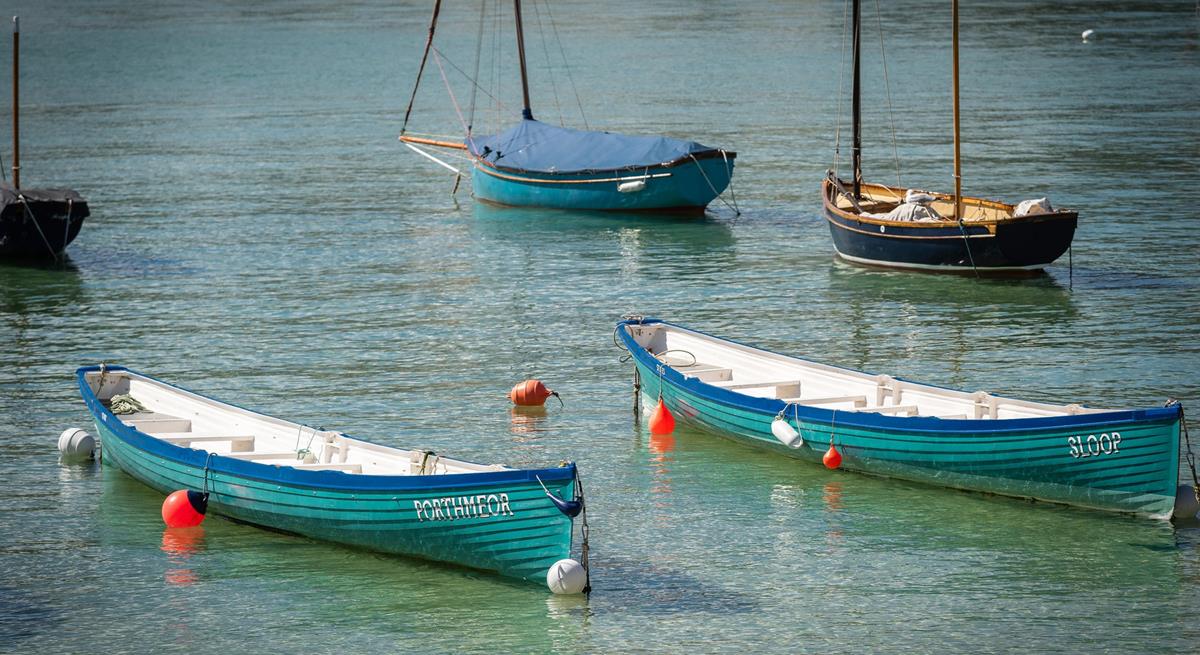 Be enchanted by the sea as you watch the waves lap against the harbour and the boats gently bobbing along.