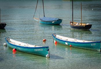 Be enchanted by the sea as you watch the waves lap against the harbour and the boats gently bobbing along.