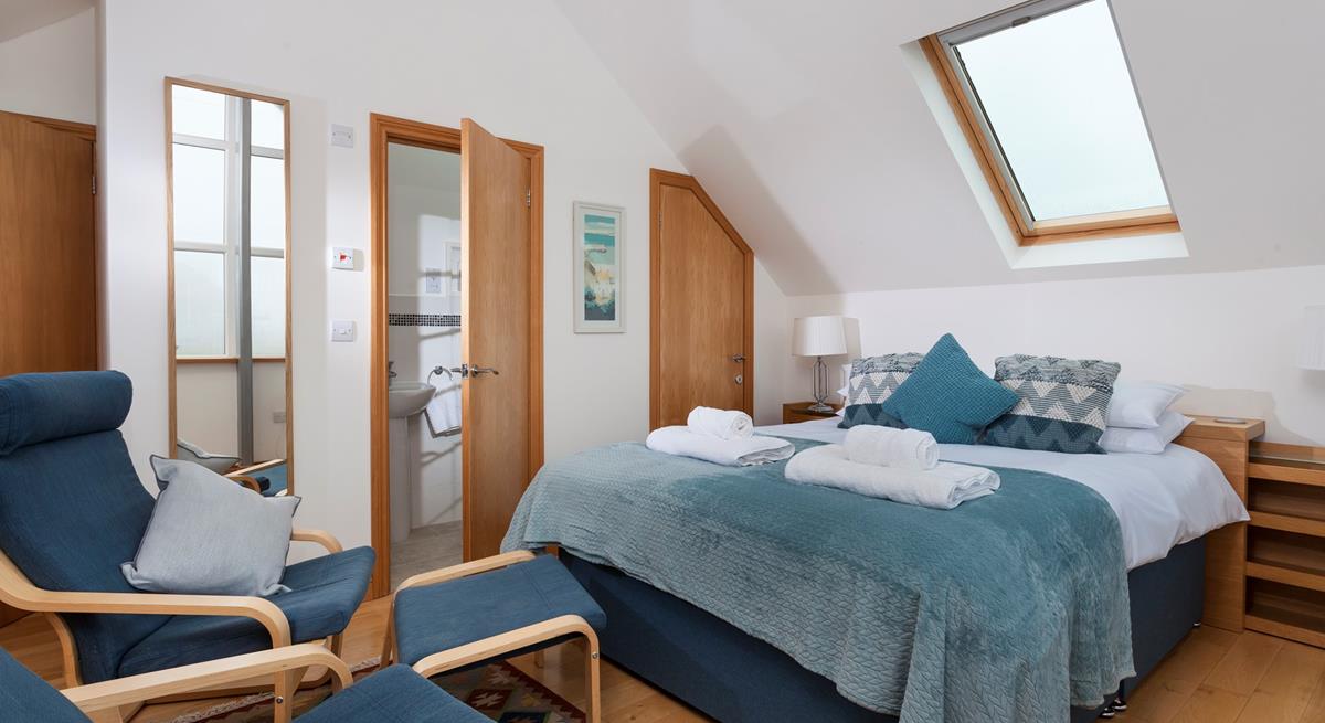 Bedroom 2 is light and spacious and benefits from an en suite.