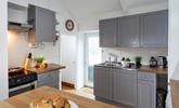 With countryside vibes, the kitchen is perfect for cooking up some Cornish treats.  - Thumbnail Image