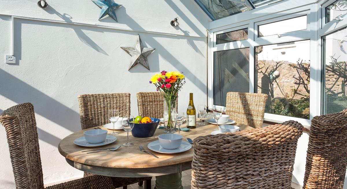 Could there be a better spot to wine and dine?