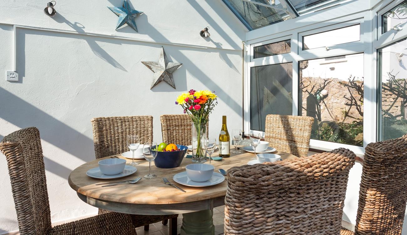 Could there be a better spot to wine and dine?