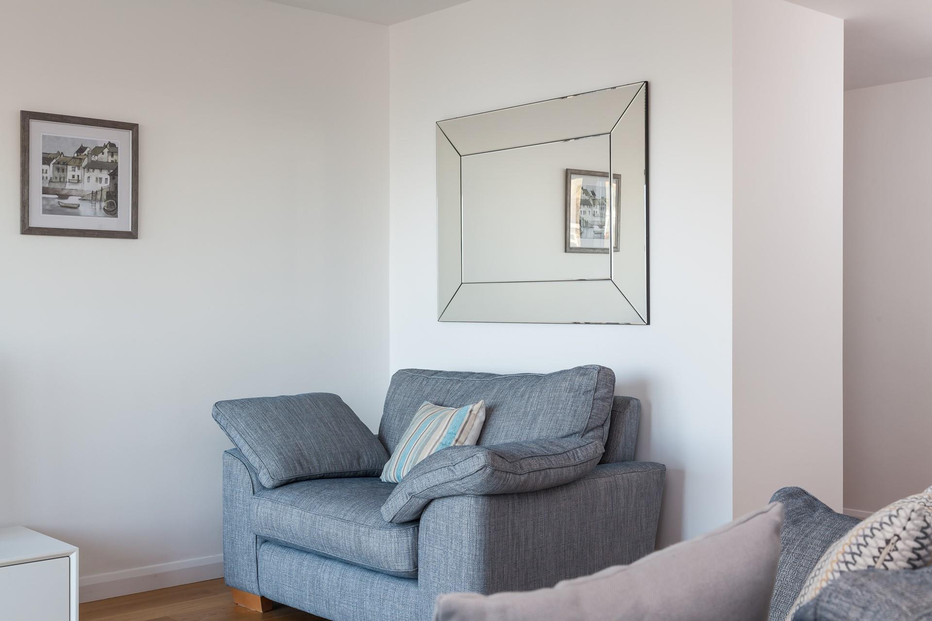 Take in the views of Godrevy Lighthouse from your sofa.