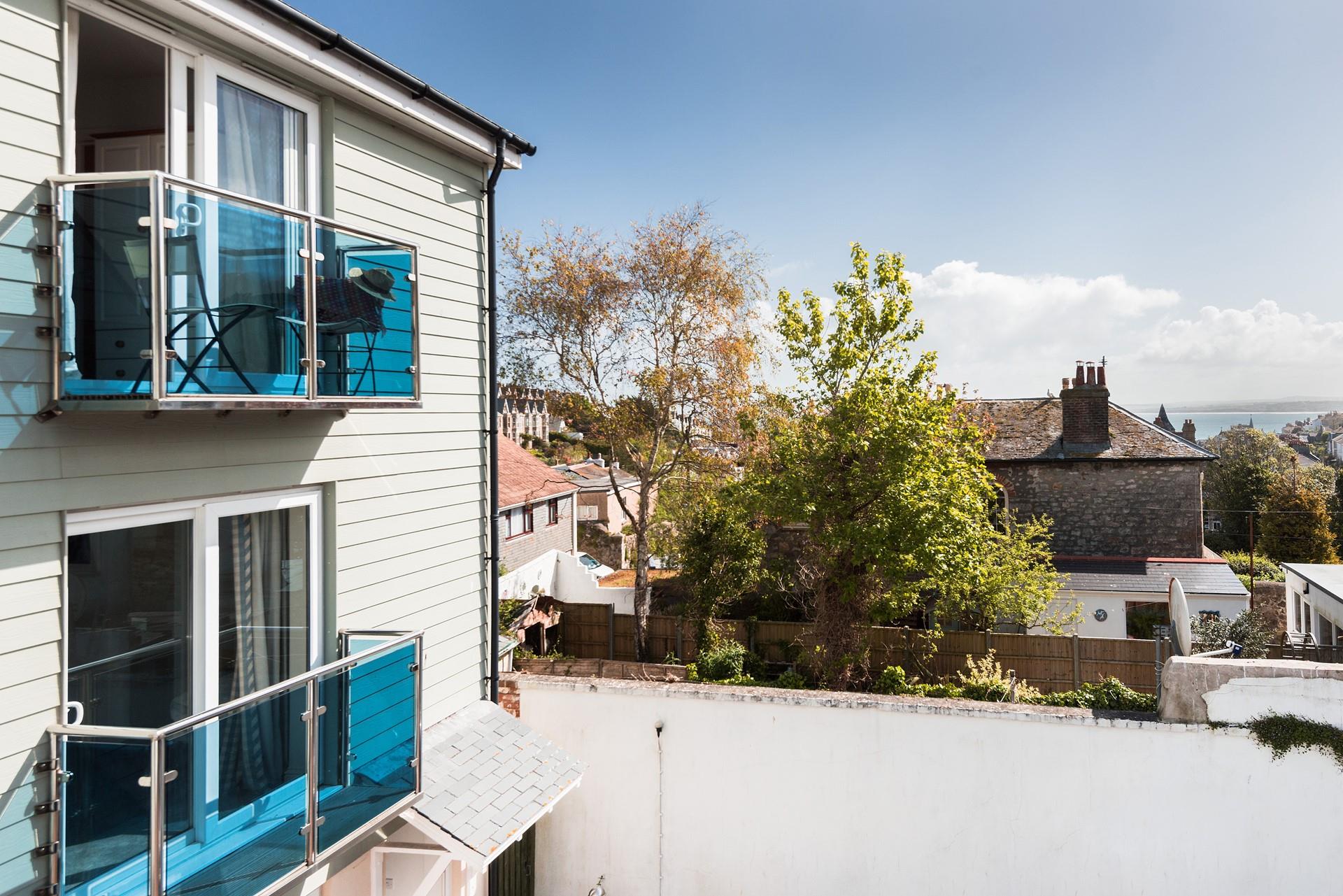 Sit out on your balcony and soak up the sun.