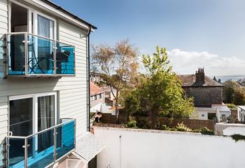 Sit out on your balcony and soak up the sun.