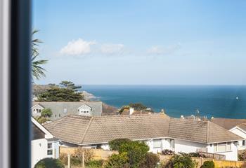 Enjoy far-reaching views across Carbis Bay and the Atlantic Ocean. 