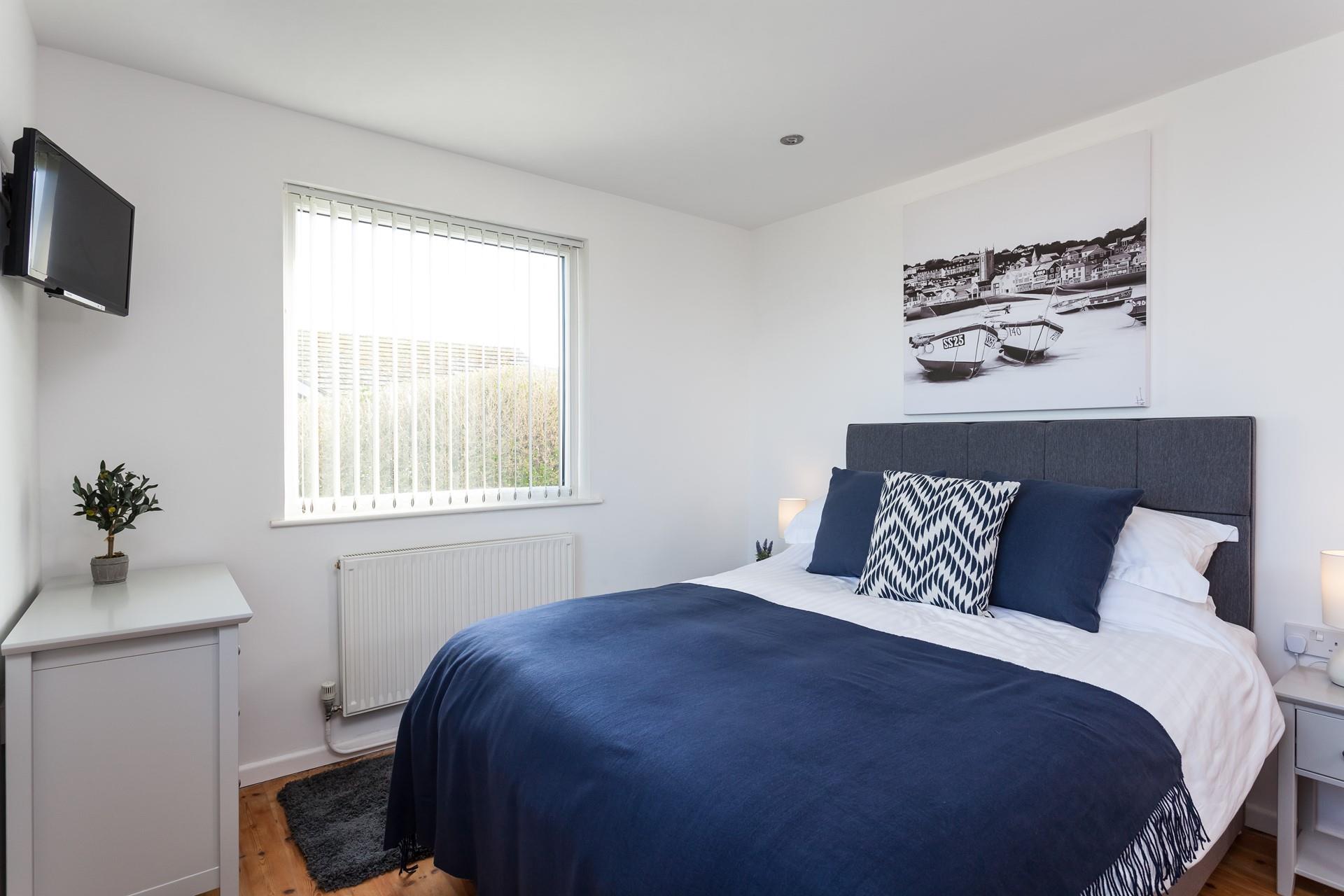 We love the large black and white print of St Ives.