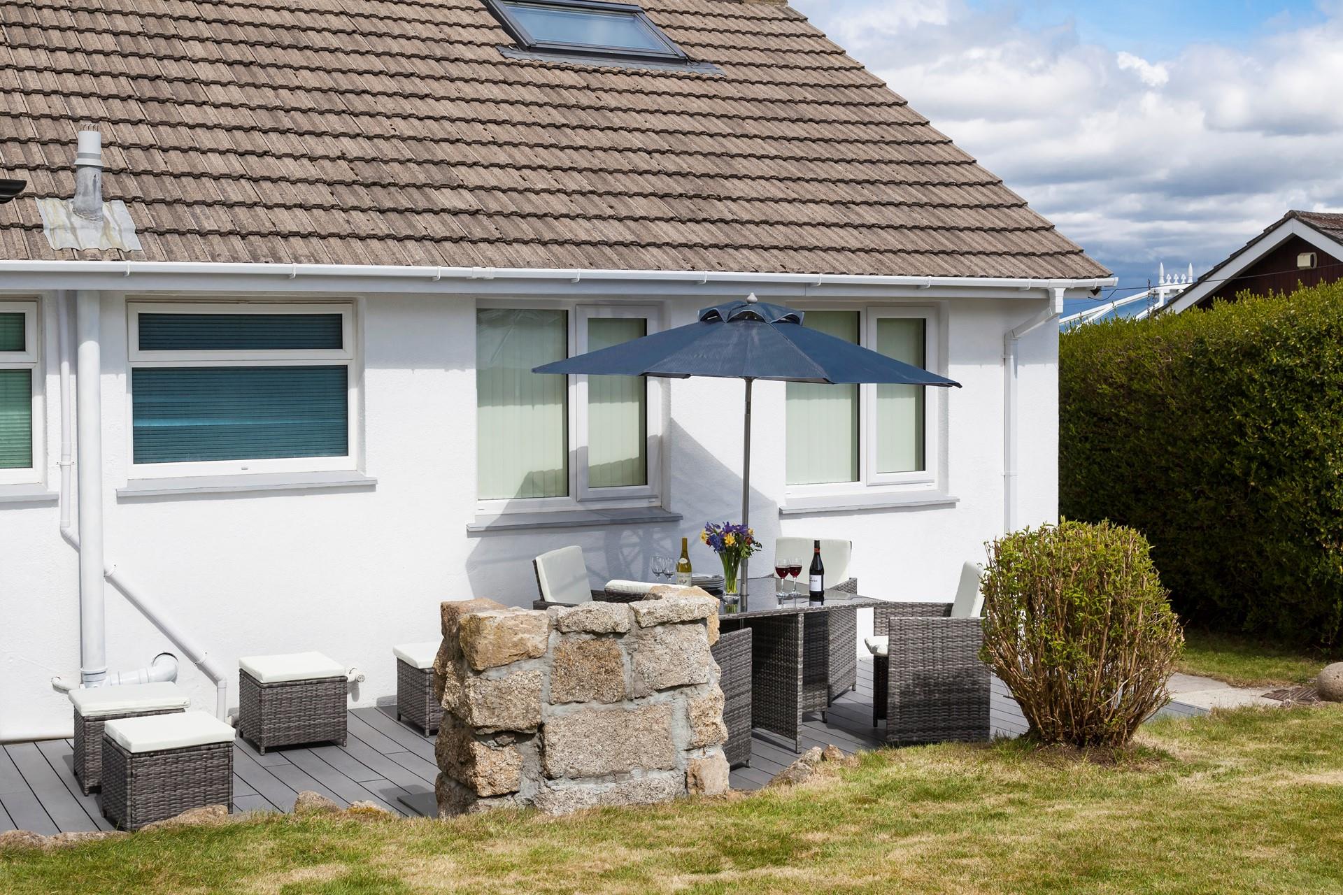 Watch the sun come down on another day whilst enjoying a cold drink in the garden.