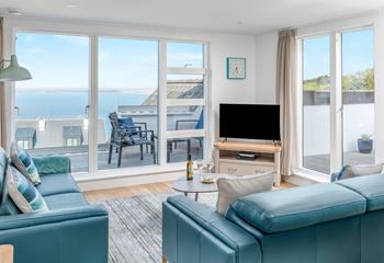 Make the most of open-plan living by the sea.