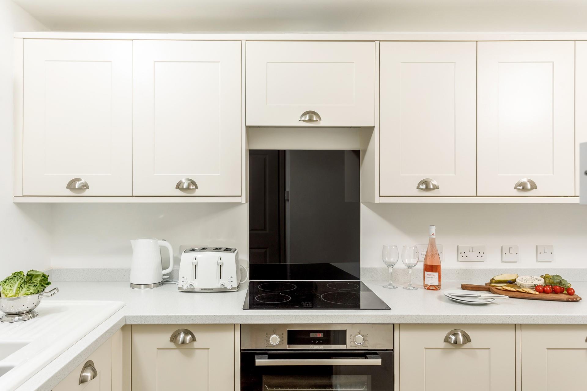 The modern kitchen has all you need to cook up a feast.