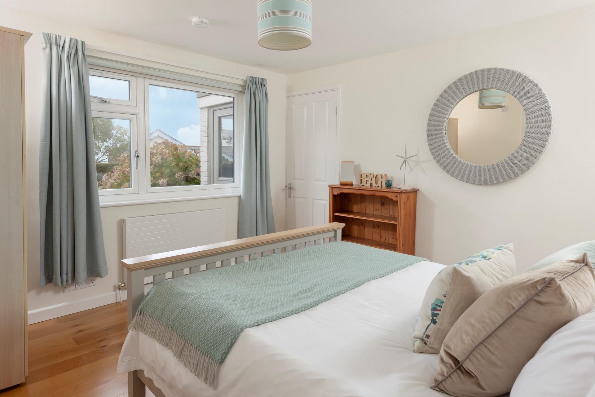 Climb out of bed and get ready for the day in the en suite.