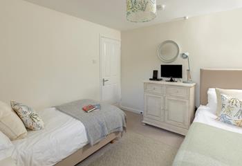 Settle into bed for a relaxing night's slumber each night.