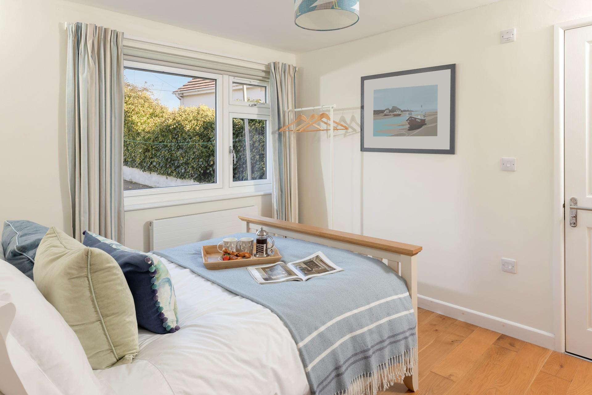 Start the day with coffee and pastries.