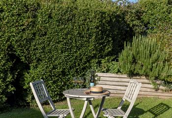 Pour yourself a glass of wine in the sun.