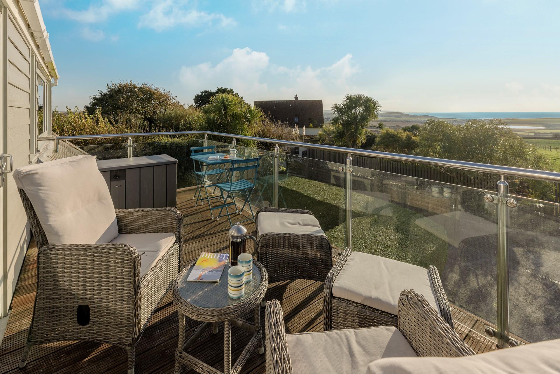 Be mesmerised by the far-reaching views that can be enjoyed from the balcony.