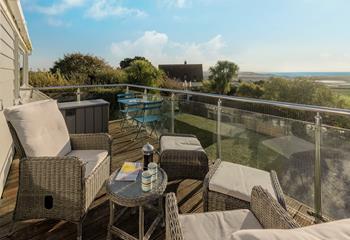 Be mesmerised by the far-reaching views that can be enjoyed from the balcony.