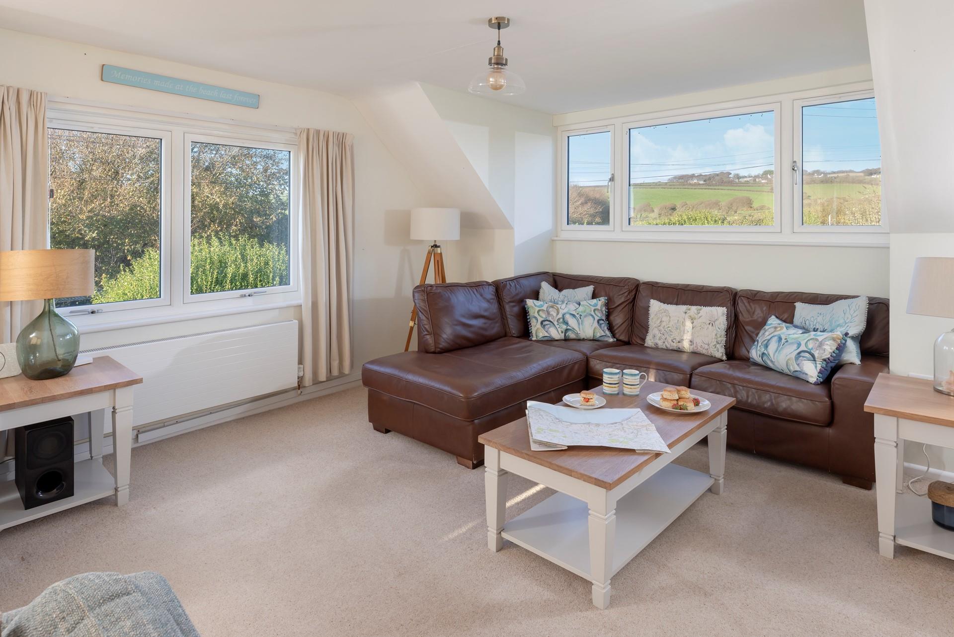 Soak up the sun on the picturesque balcony, sipping a glass of prosecco.