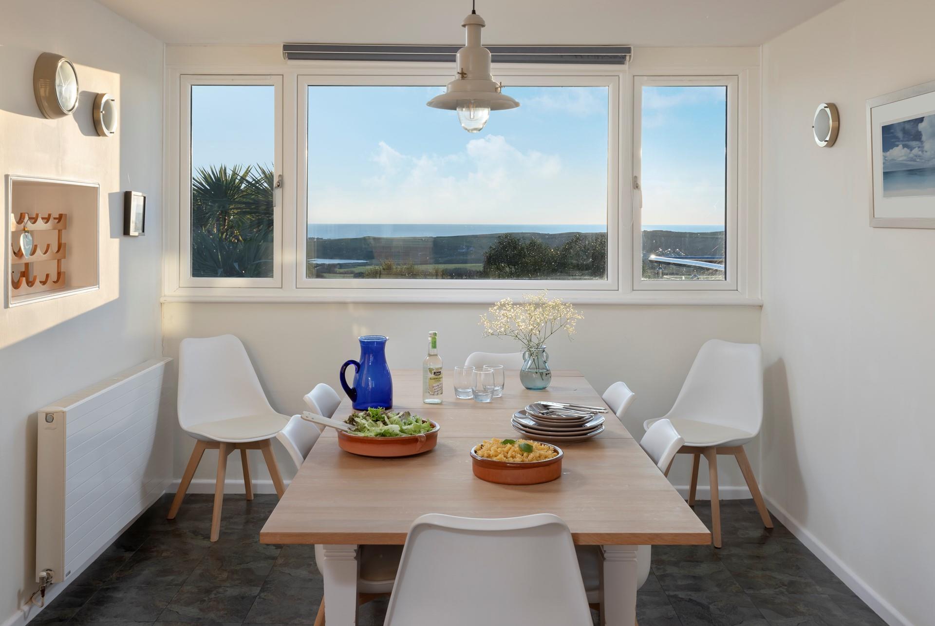 End the day with a hearty meal whilst you discuss the next day's plans.