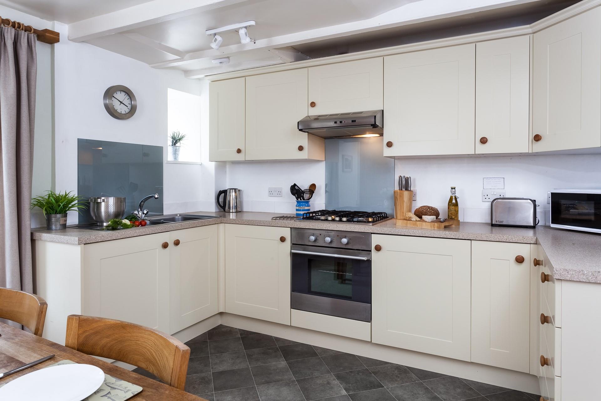 The kitchen is fabulously well-equipped with all you need and more.