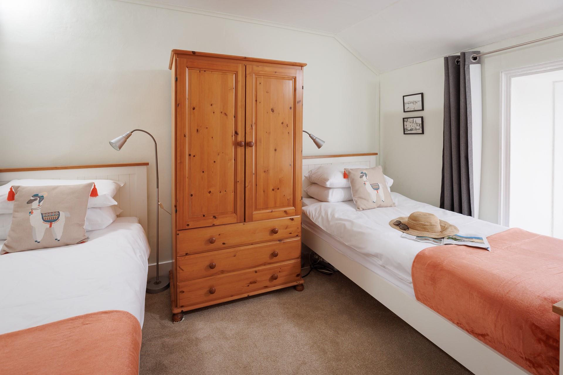 Settle the little ones into bed after a memorable day on the beach.