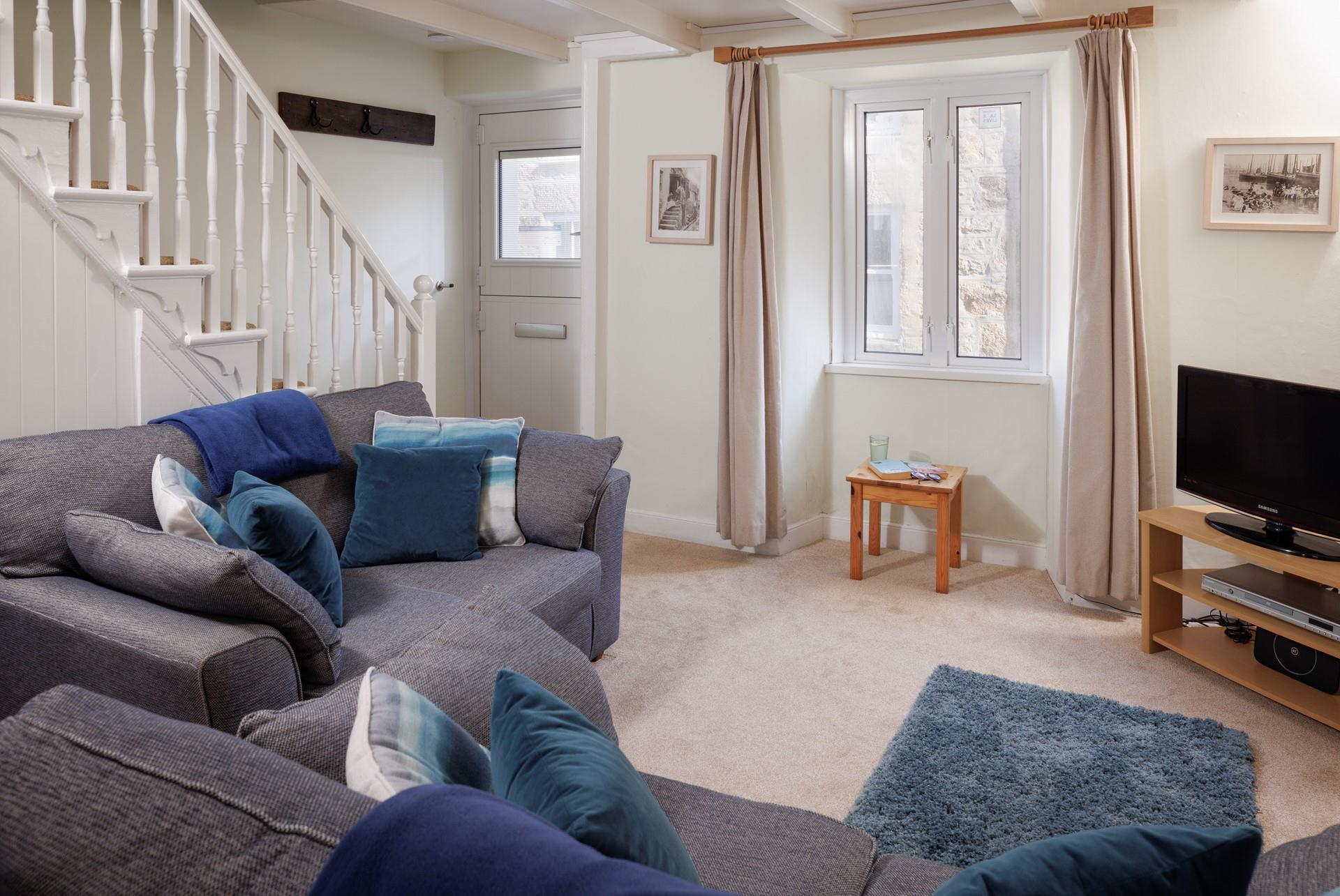 There is plenty of room for your loved ones to gather together and enjoy an evening of films.