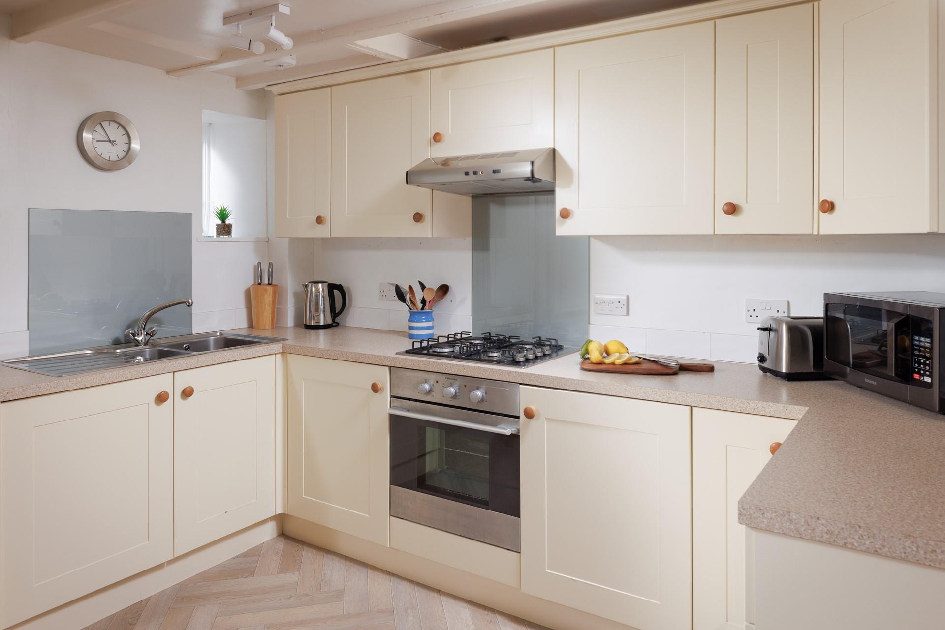 The kitchen is fabulously well-equipped with all you need and more.
