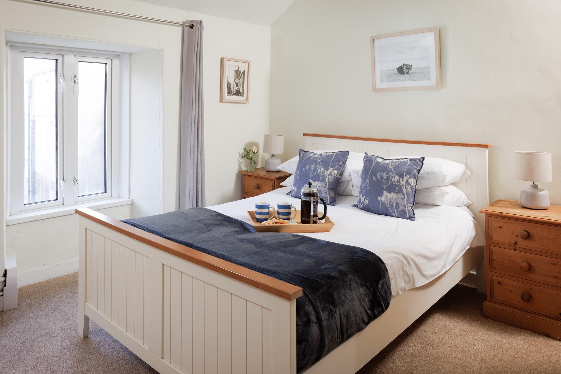 Start the day with a fresh pot of coffee.