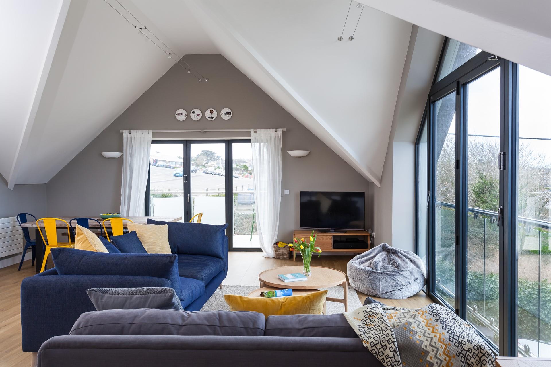 Having your own parking space means you can jump in the car and explore further afield than St Ives.