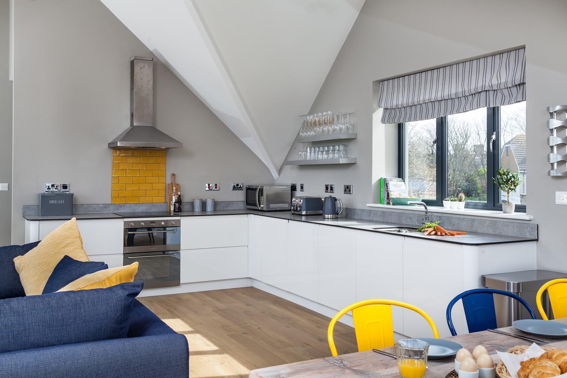 Cook the whole family breakfast before heading down for a day at the beach.