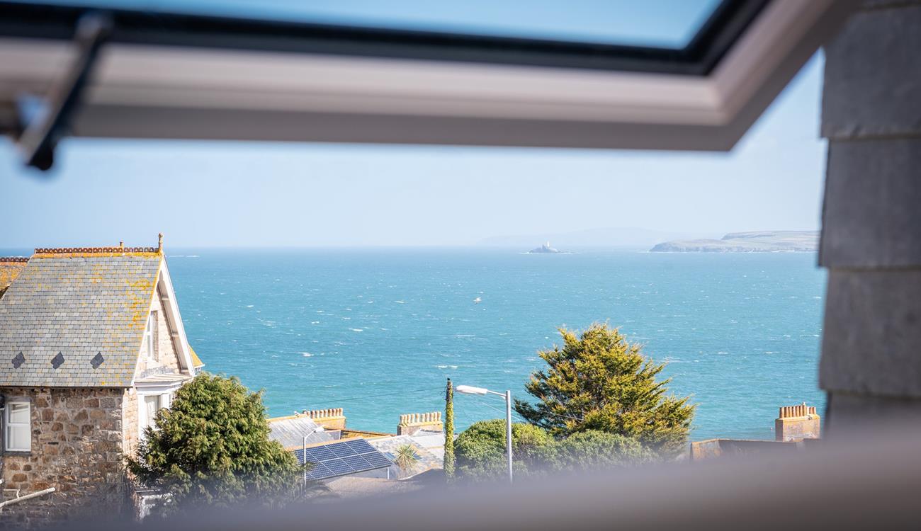 Open the window and breathe in the sea air.