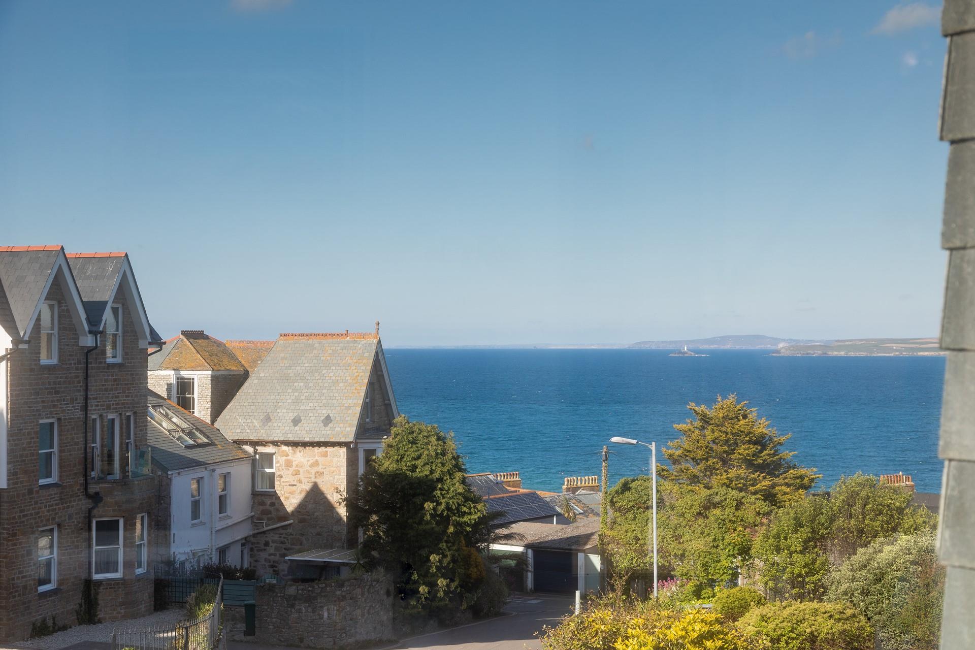 You are just a short stroll from the soft sands of Porthminster beach.