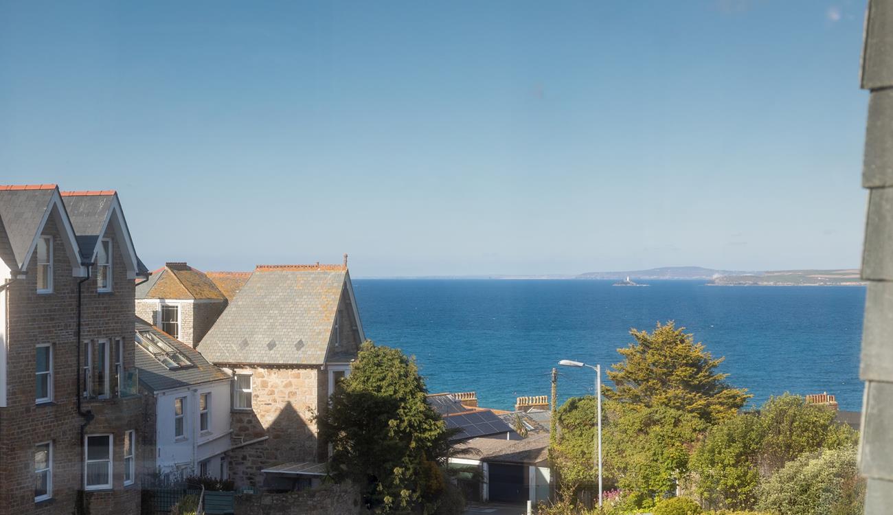 You are just a short stroll from the soft sands of Porthminster beach.