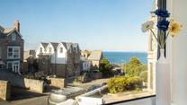 Enjoy the beautiful sea view from the sitting room.