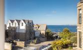 The stunning views stretch across to Godrevy Lighthouse. - Thumbnail Image