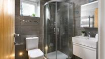 Wash off sandy toes in the shower after a day on Porthminster beach.