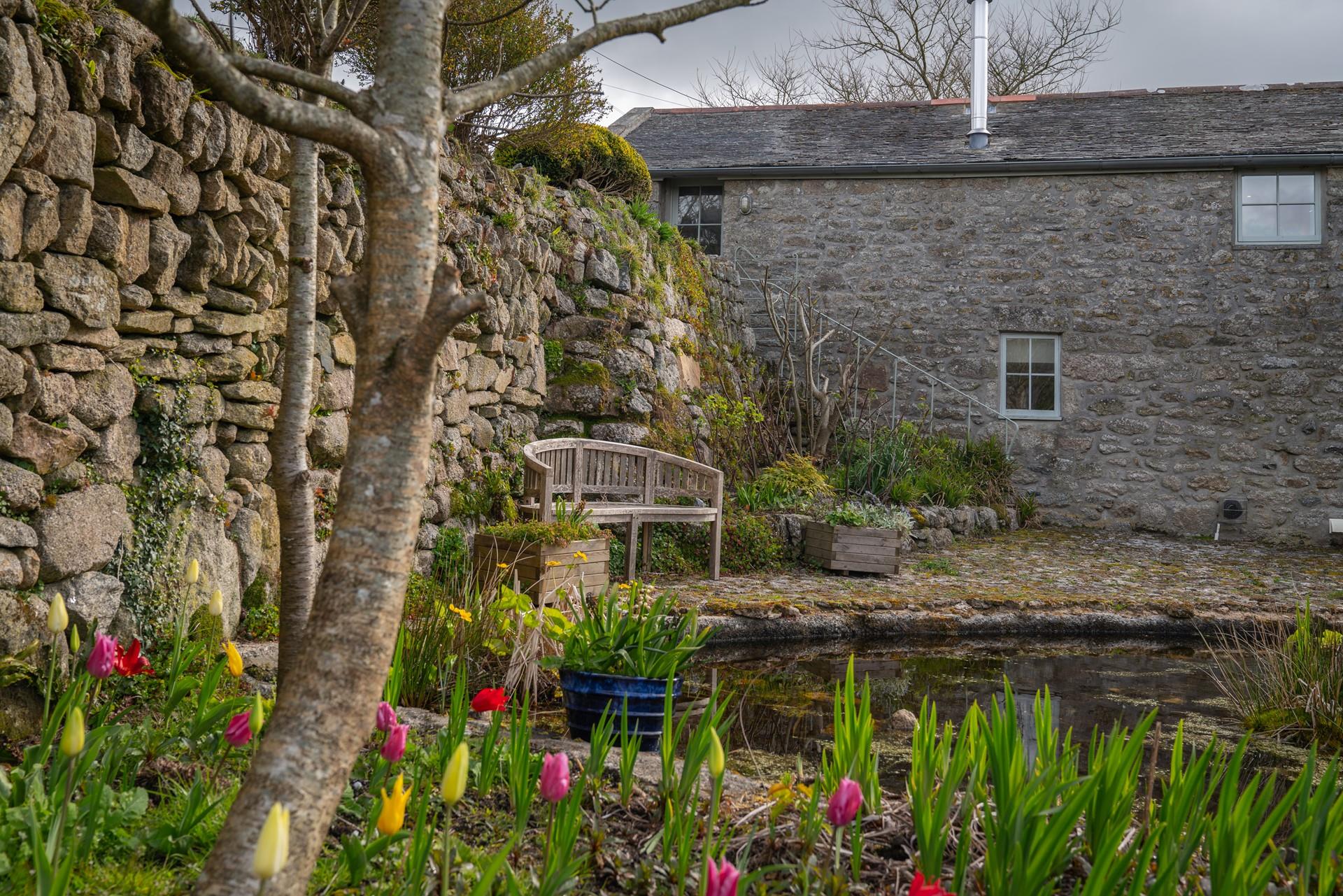 Soak up the peace and tranquillity in the garden.