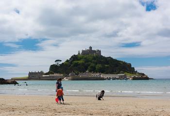 Take in the breathtaking views of St Michael's Mount from your window.