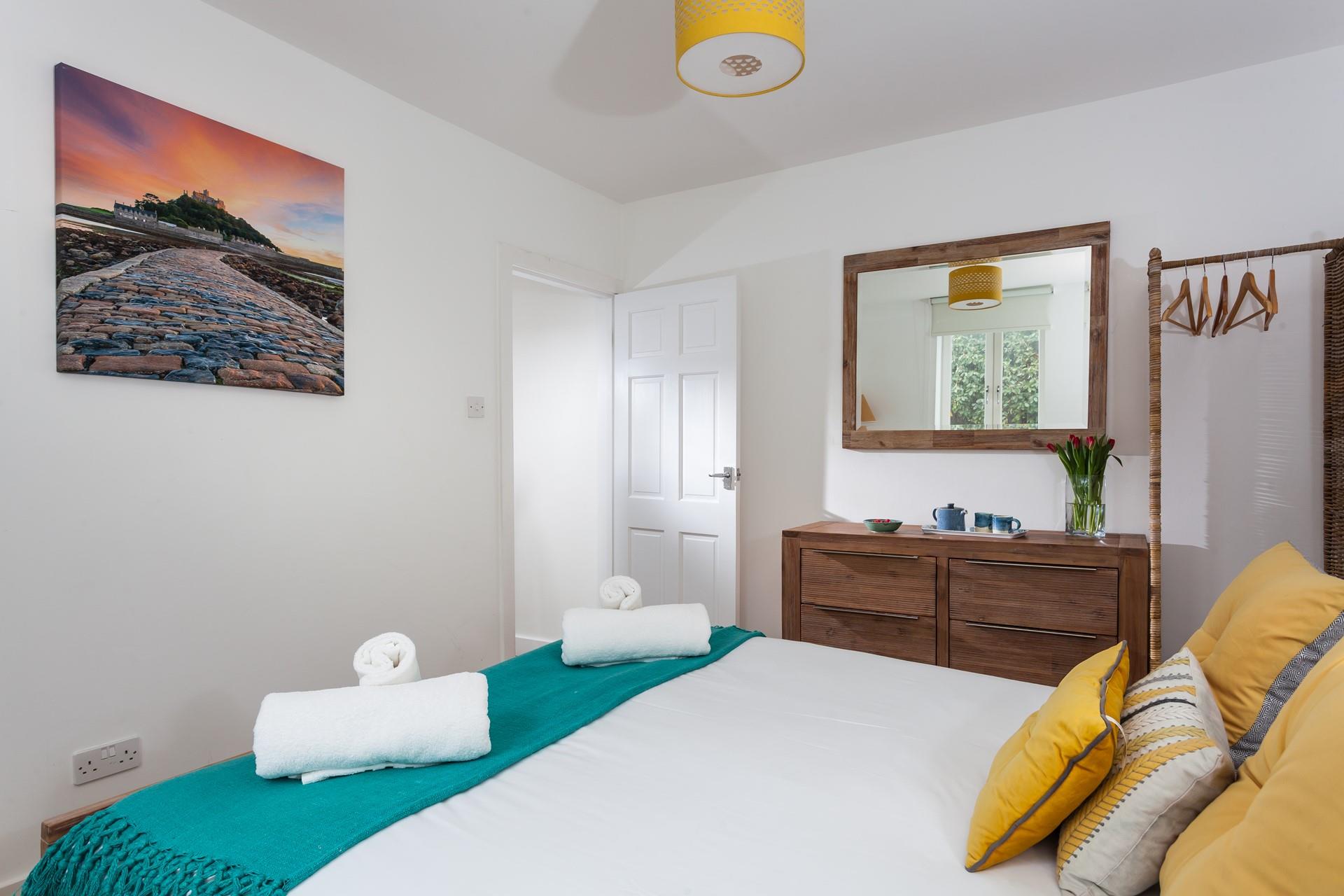 Snuggle into bed and drift off for a peaceful night's sleep, dreaming of the next Cornish adventure.