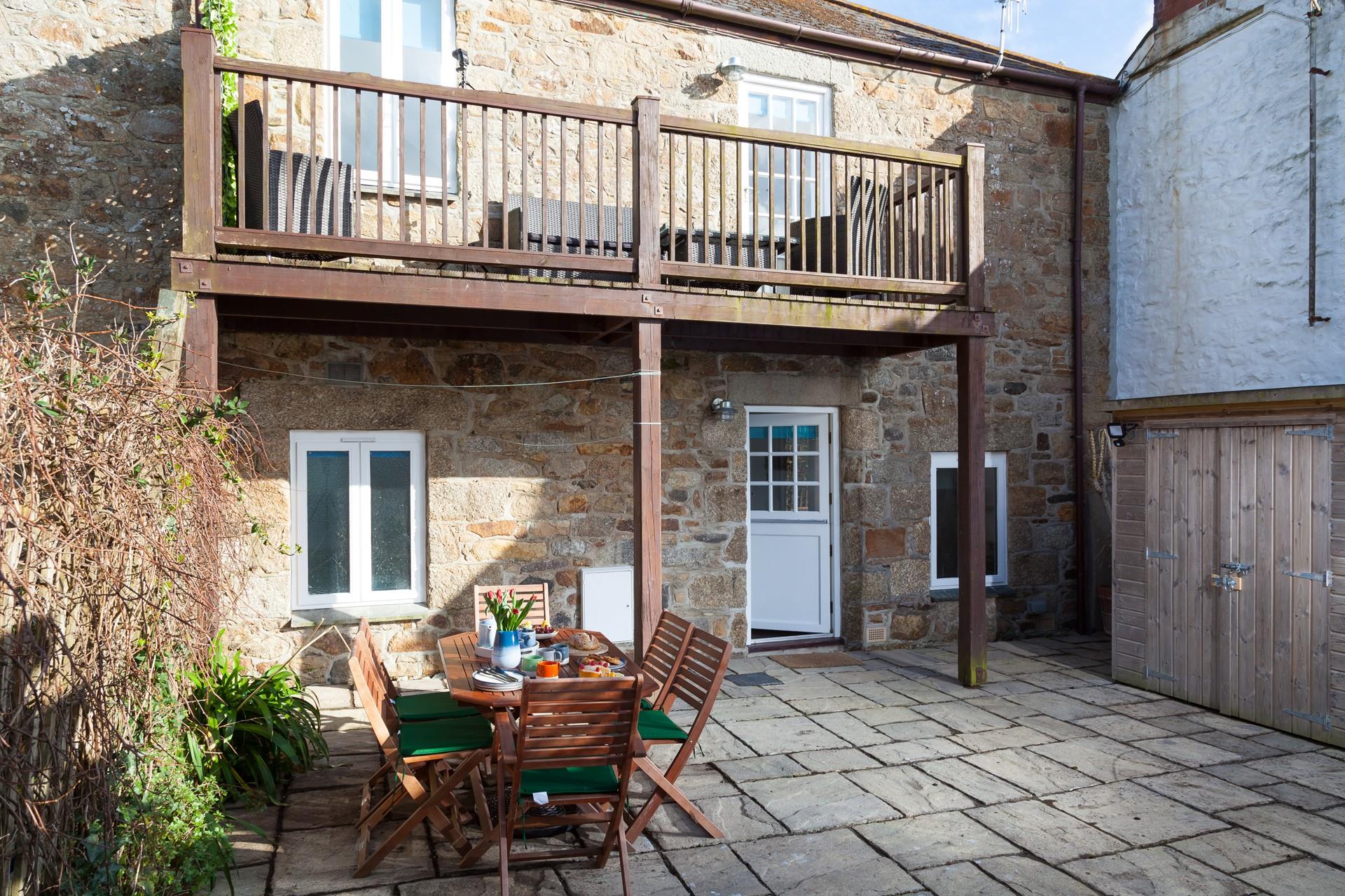 Lazy days spent soaking up the sun at The Linen Loft, Marazion.