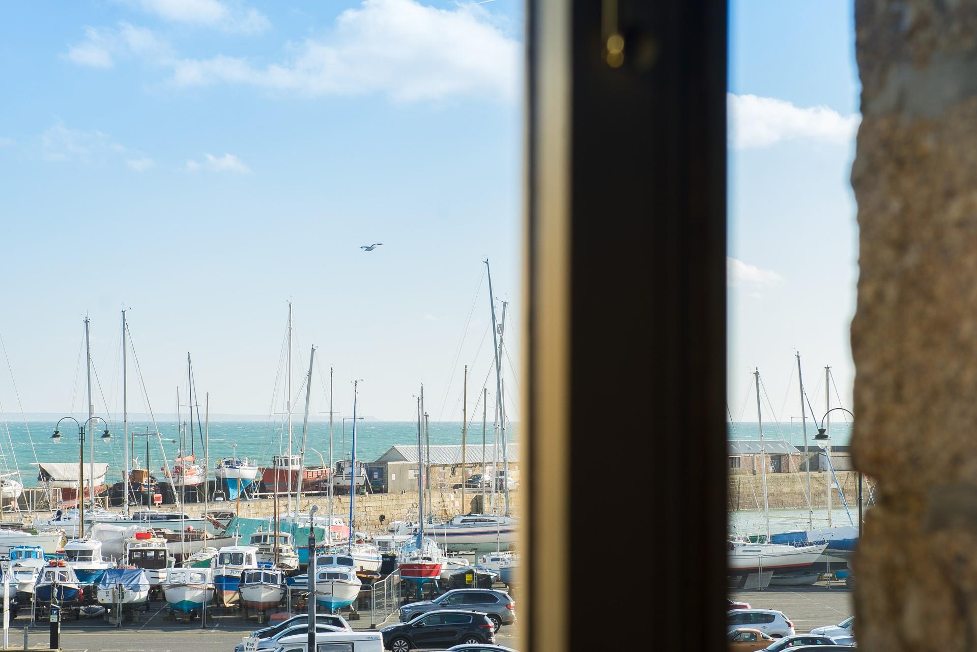 Watch the tides ebb and flow from the Juliet Balcony.