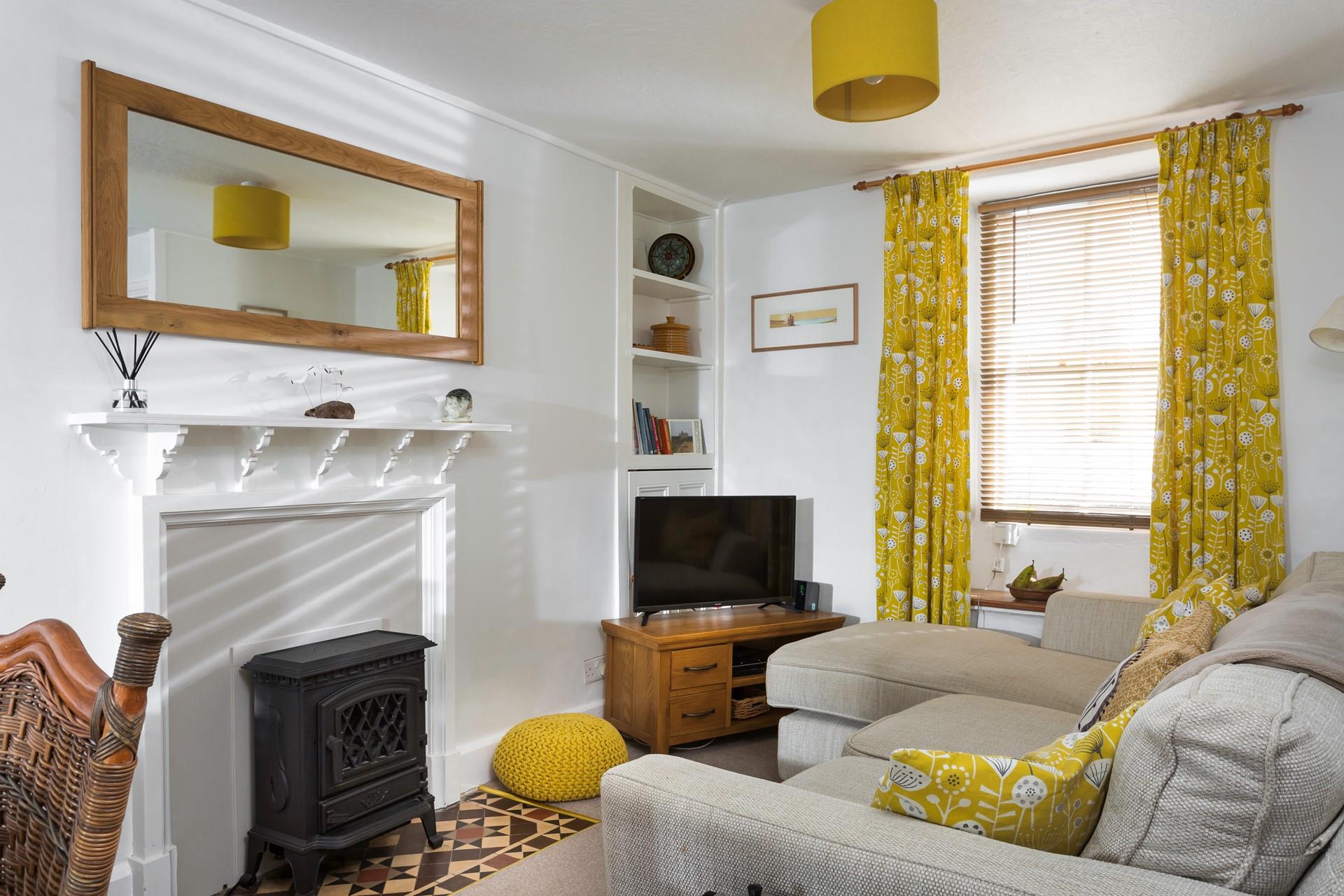 Cosy into the sitting room on a chilly evening with the fire on and relax with a hot chocolate.