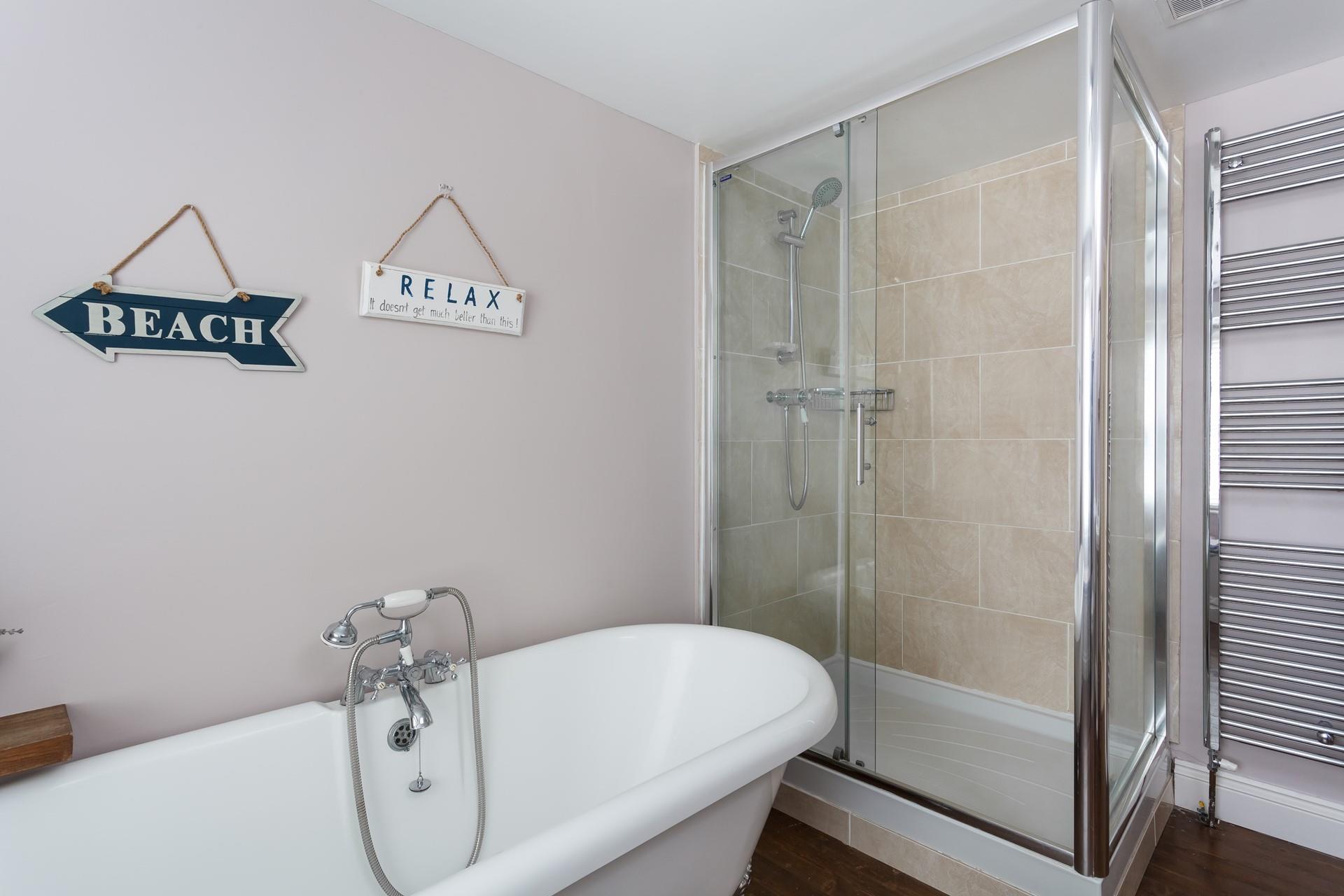 Run yourself a relaxing bath and unwind in the bubbles.