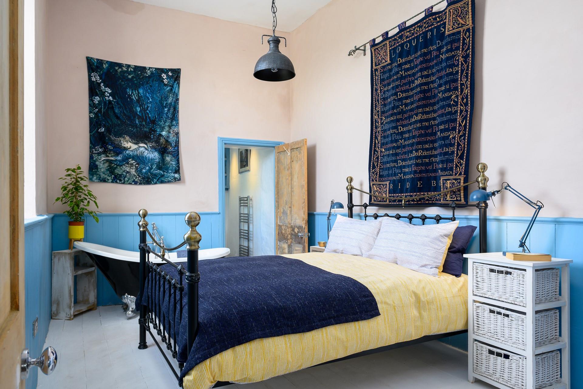 Slip into your king size bed and drift into a dreamy night's sleep.