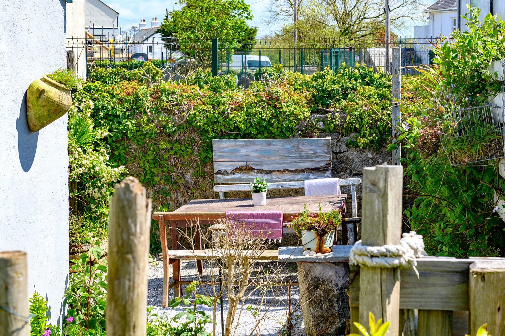 Enjoy long lazy lunches in the garden.