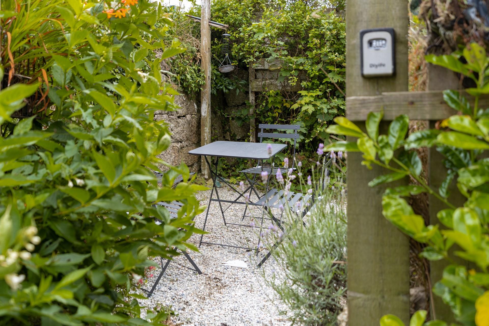 Soak up the morning sun with a cup of tea.