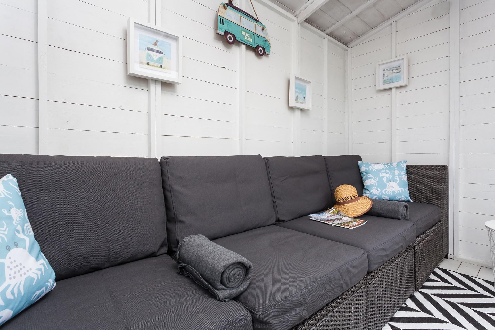 Grab a book and get away from the world in this tranquil space.