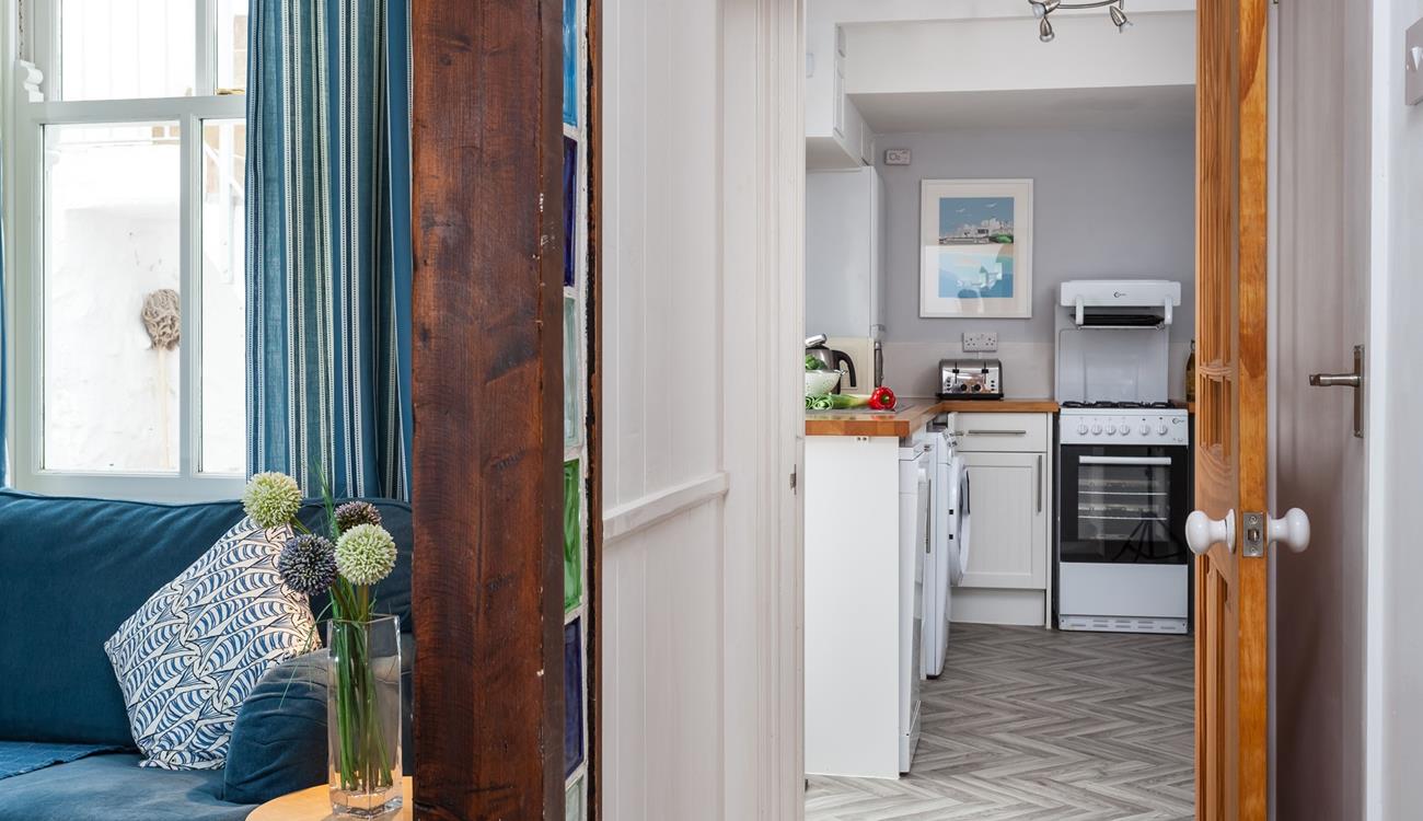 Natural wood adds real character to this modern house.