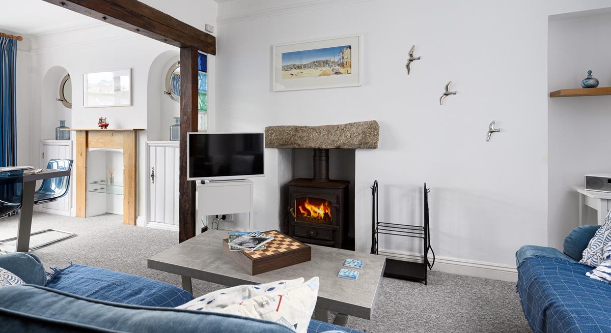 3 Trenwith Place is a charming house with lots of character such as the original beams between the sitting room and dining room.