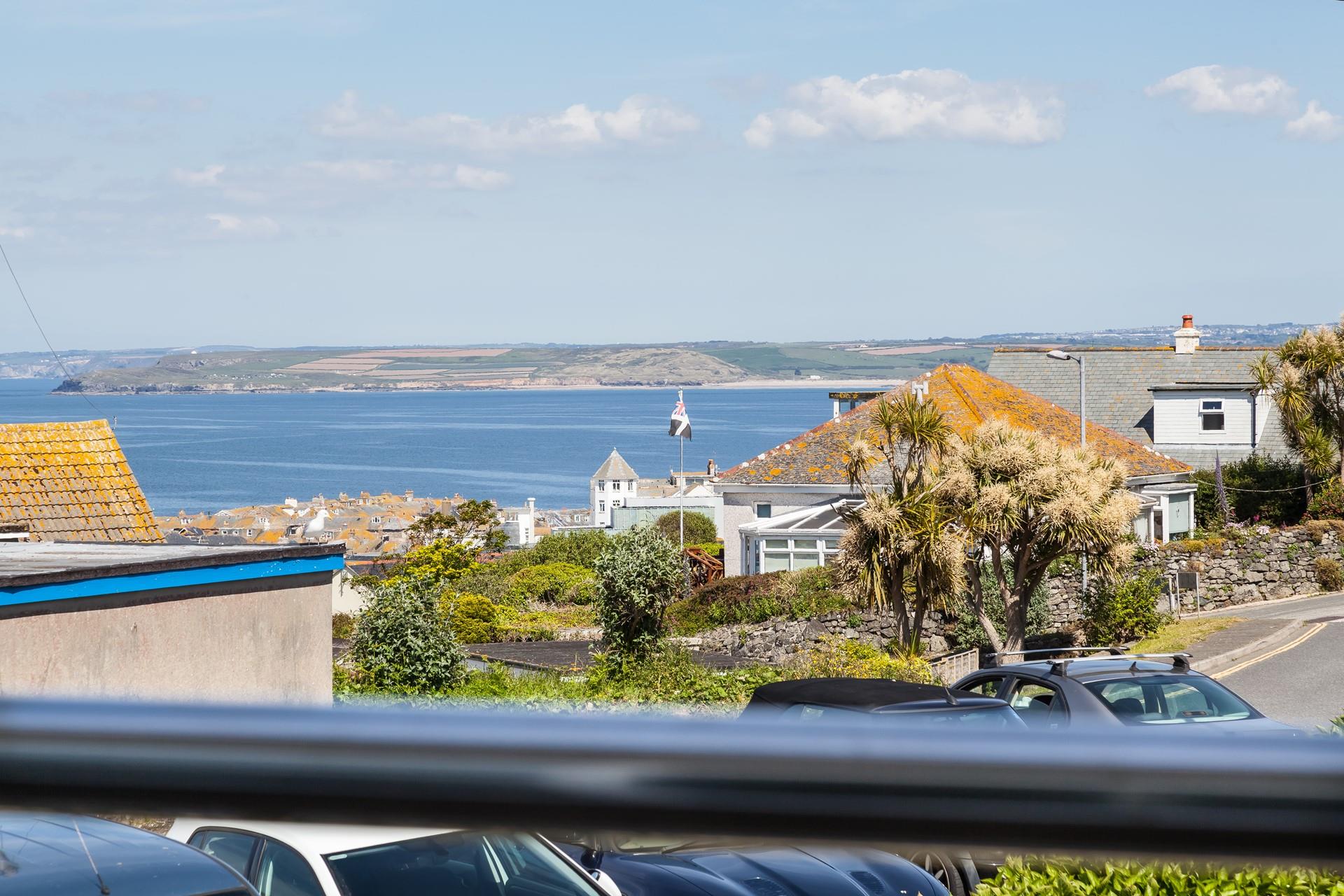 Enjoy these dreamy sea views whilst enjoying your first hot drink of the day.